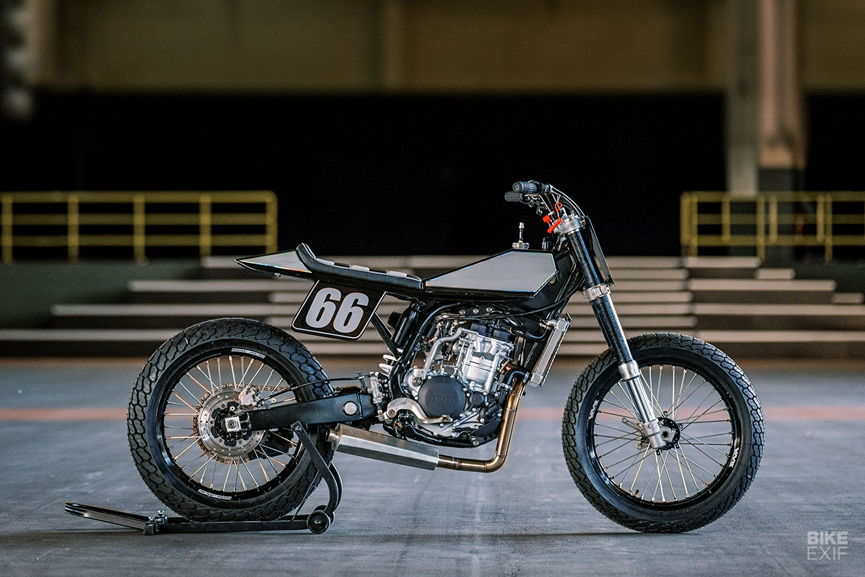 Yamaha WR400 flat tracker by AMP Motorcycles