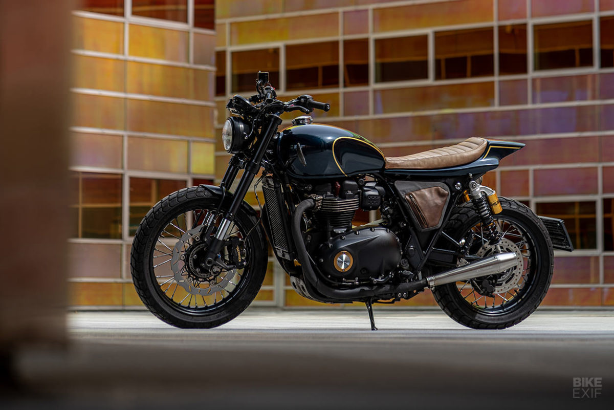 Sleeper: A stealthily upgraded Triumph Street Twin | Bike EXIF
