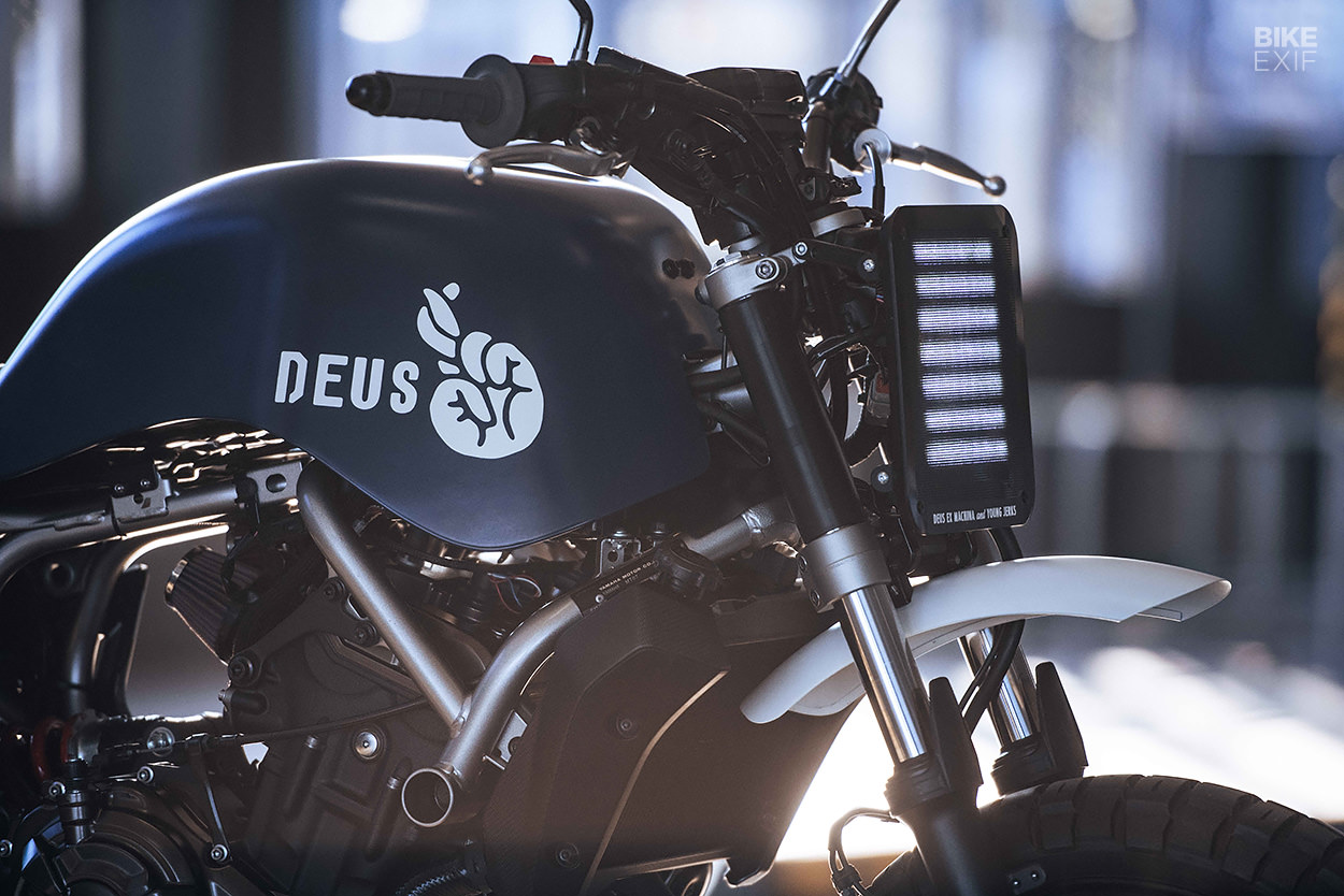 Deus mods the Yamaha MT-07 with a sharp new custom kit