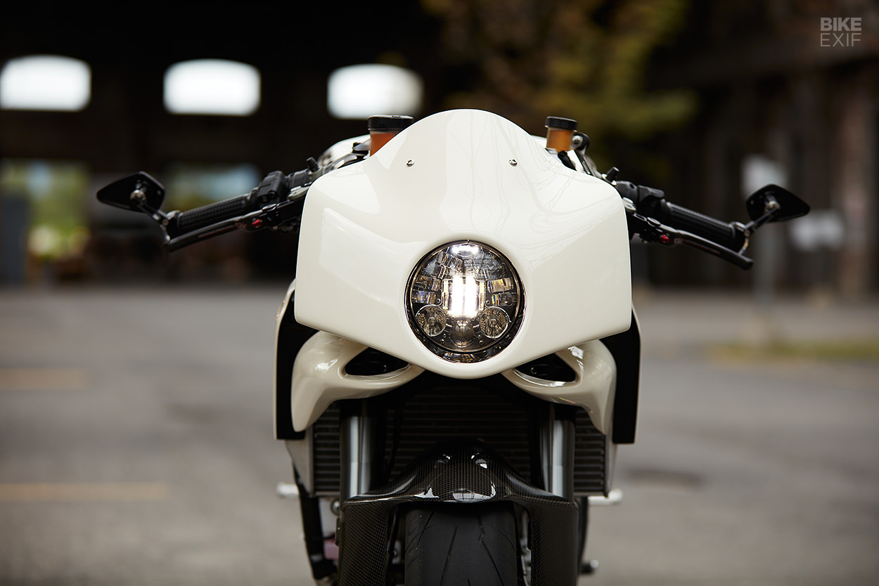 Custom Ducati 899 Panigale cafe racer by Mr Motorcycles
