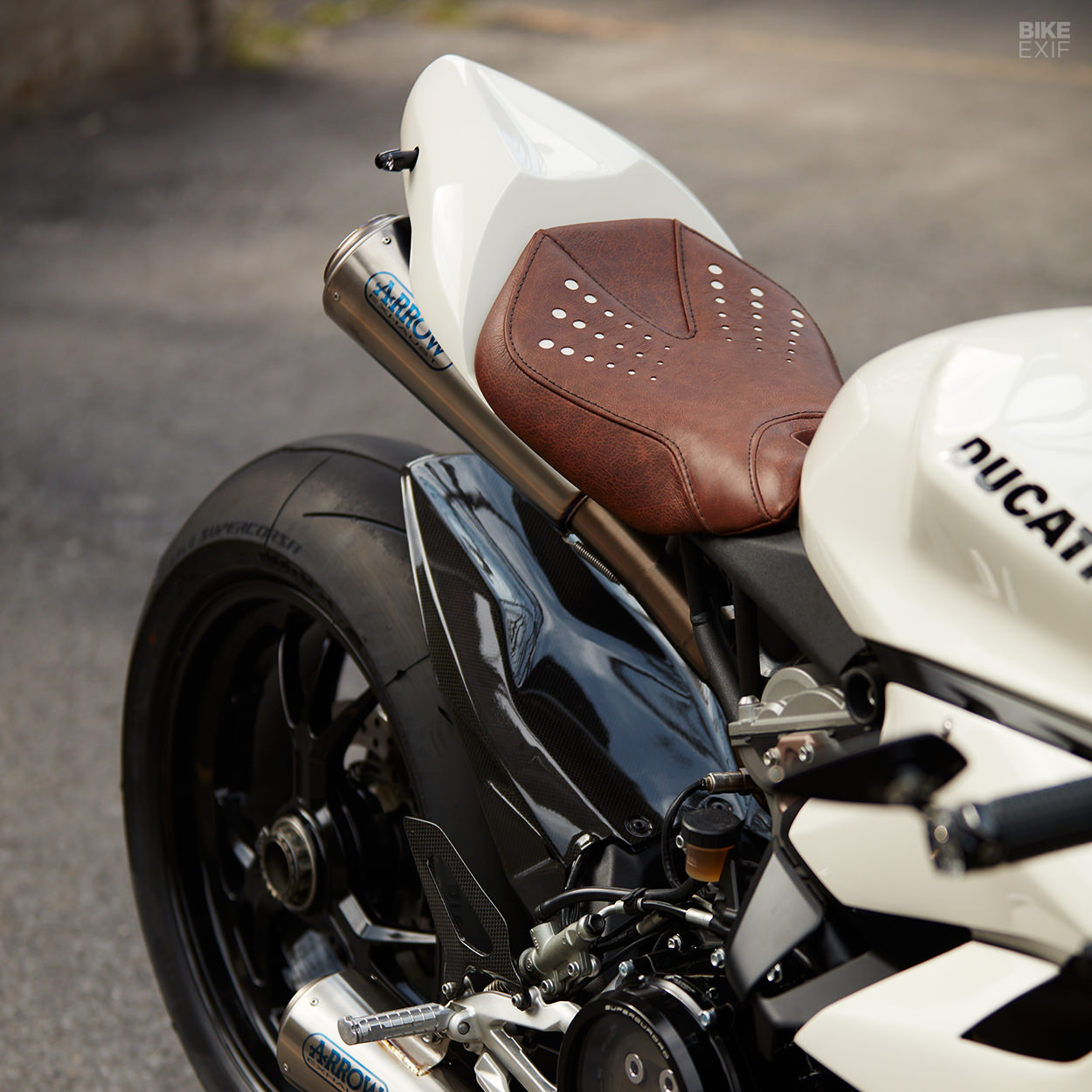 Custom Ducati 899 Panigale cafe racer by Mr Motorcycles