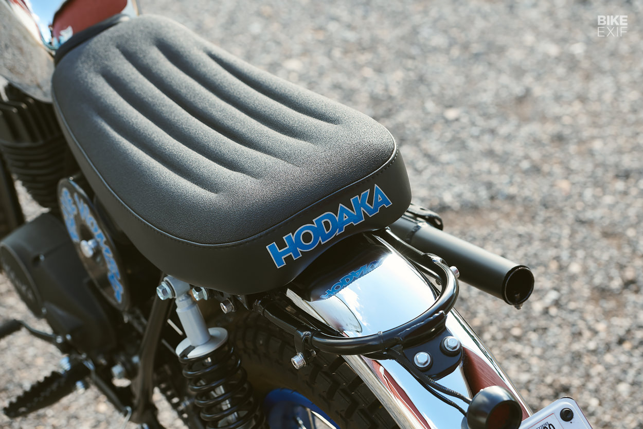1973 Hodaka Wombat restomod by Analog Motorcycles