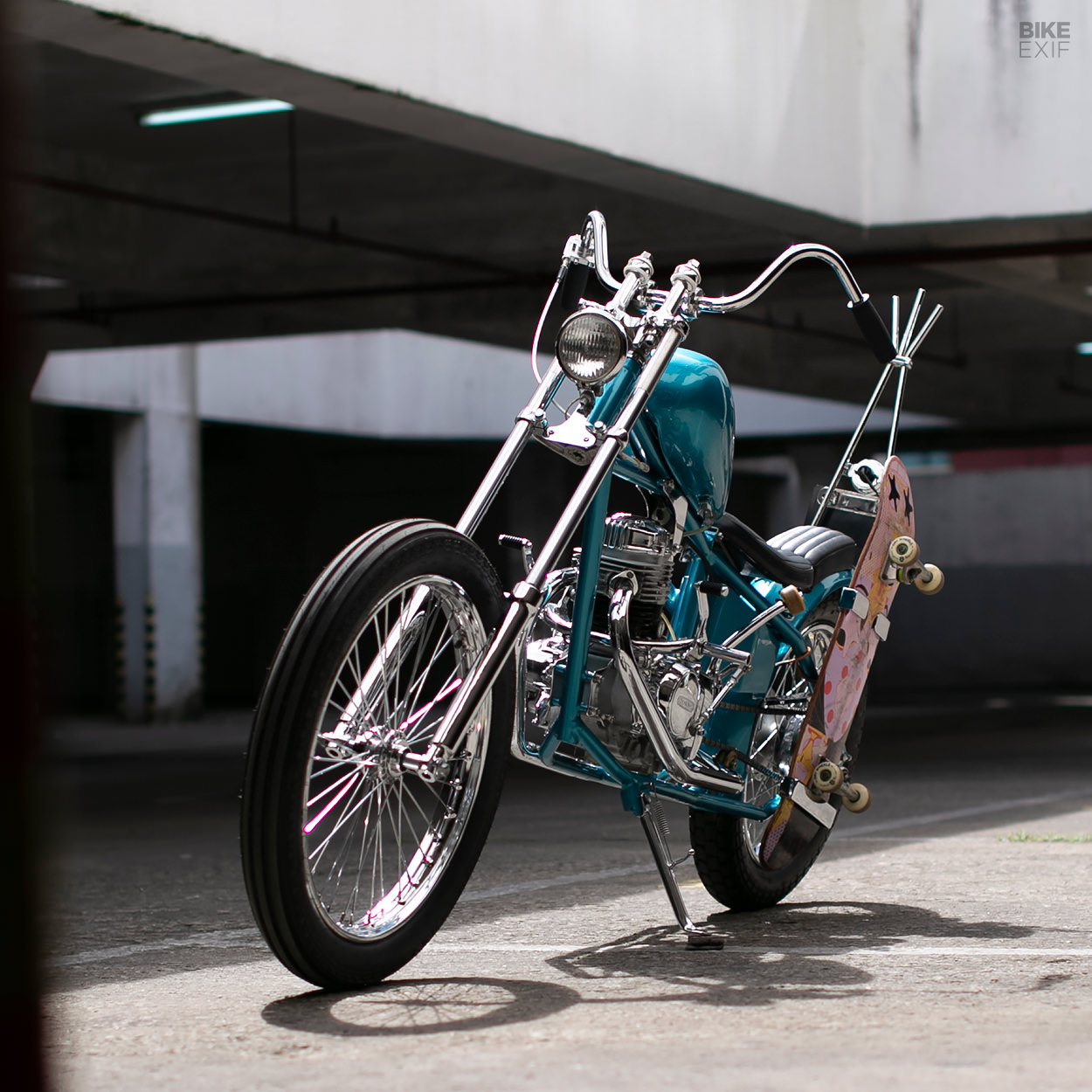 Honda CG110 mini chopper motorcycle