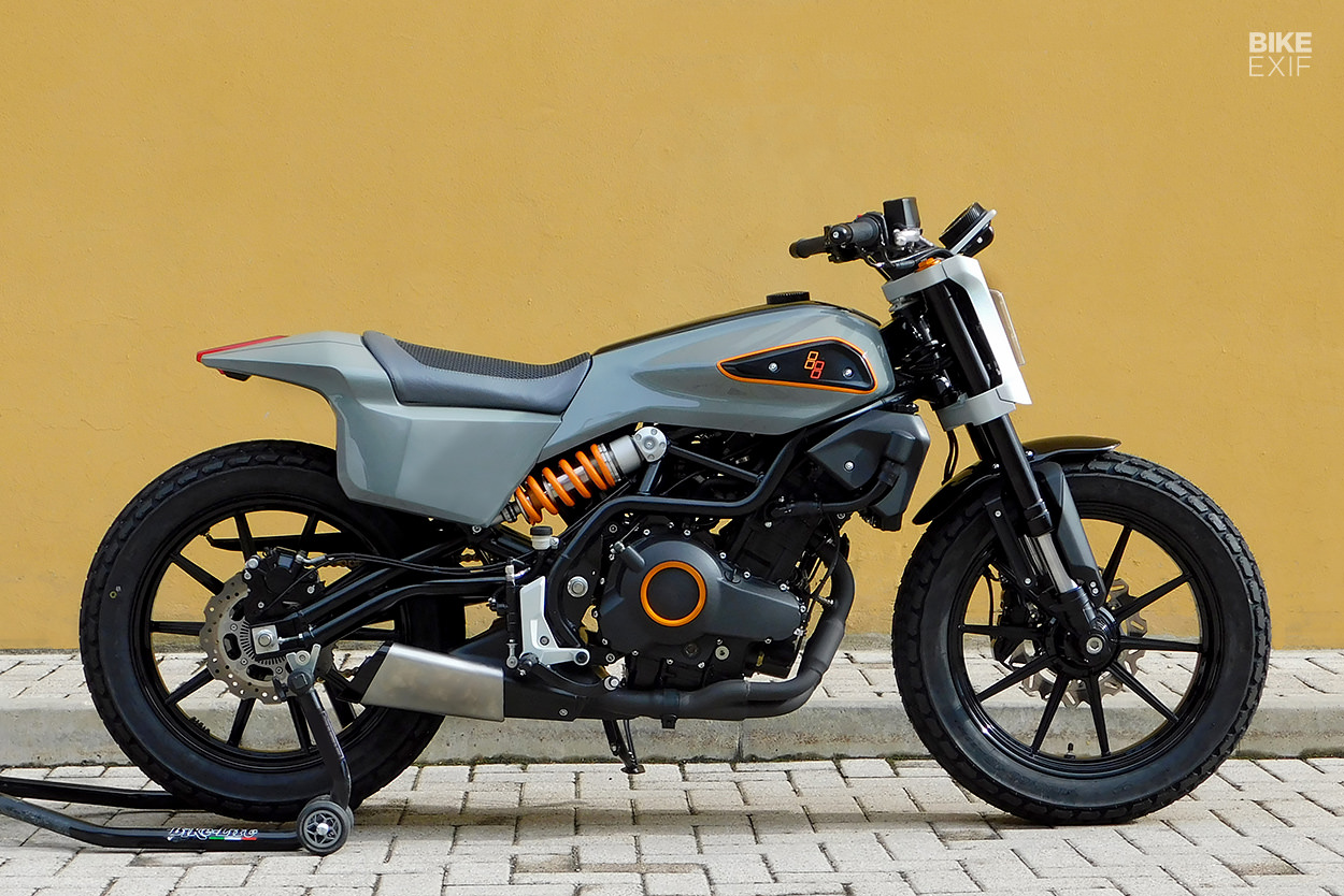 XR338 street tracker concept by Engines Engineering