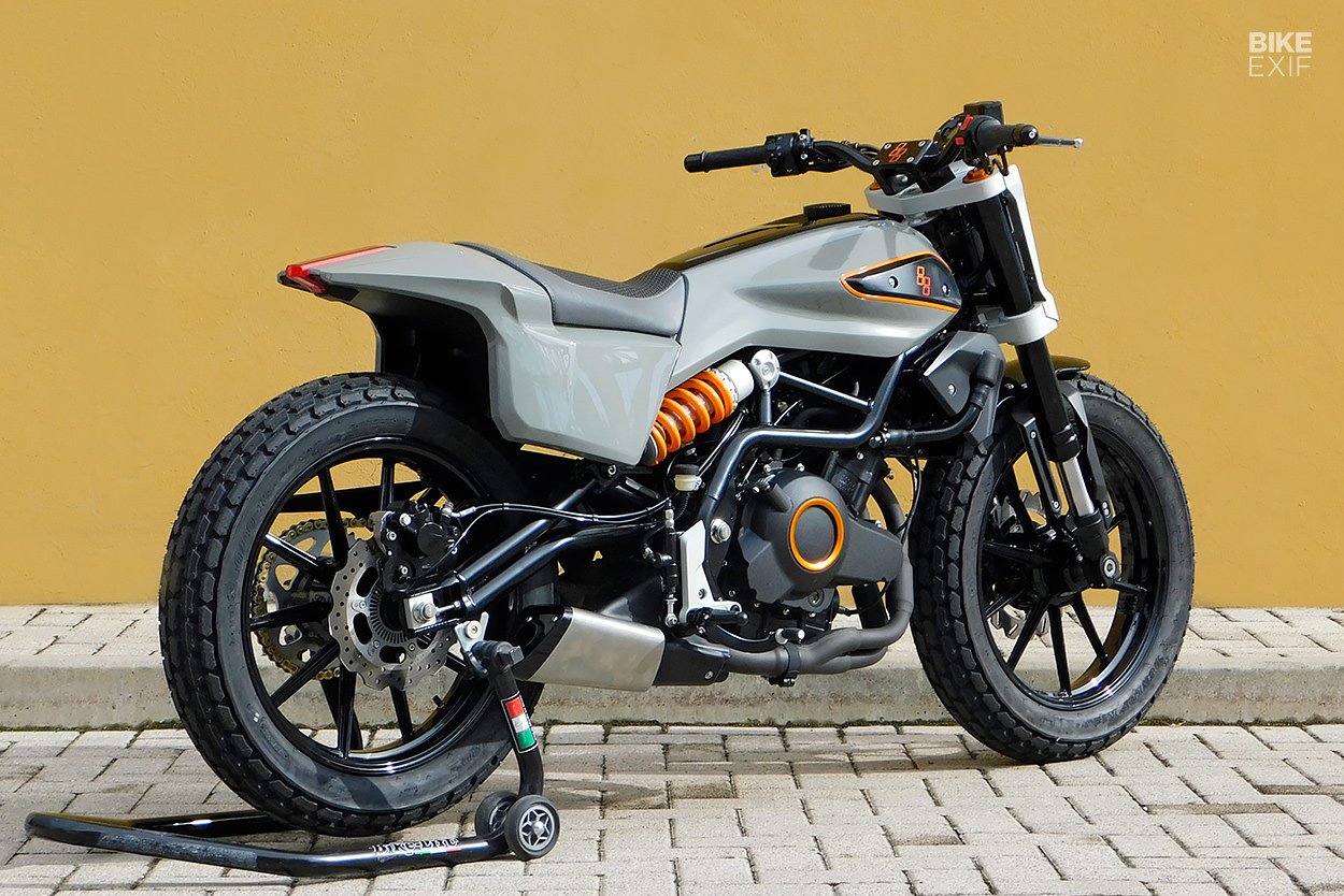 XR338 street tracker concept by Engines Engineering