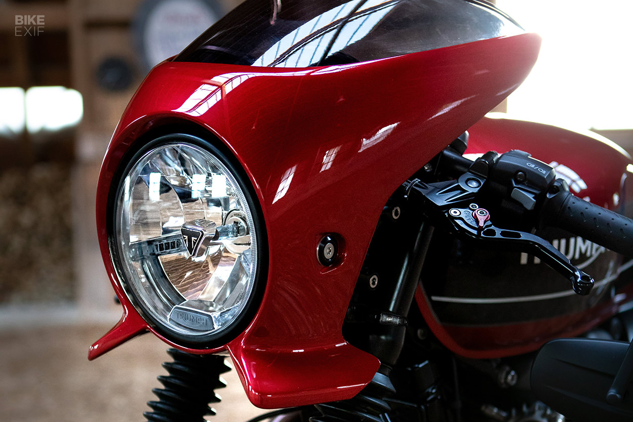 Triumph Speed Twin custom kit by Rennstall Moto