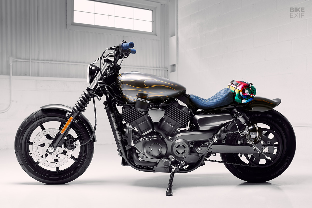 Harley-Davidson Street 500 bobber by Augment Motor Works