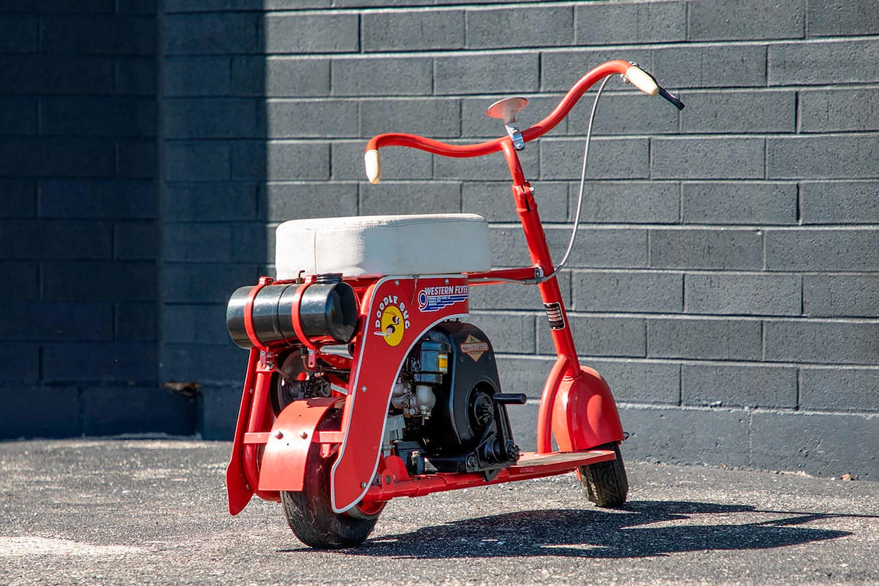 The 1940s Doodle Bug scooter