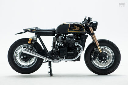 Honda CX500 cafe racer by Invader Cycle Company