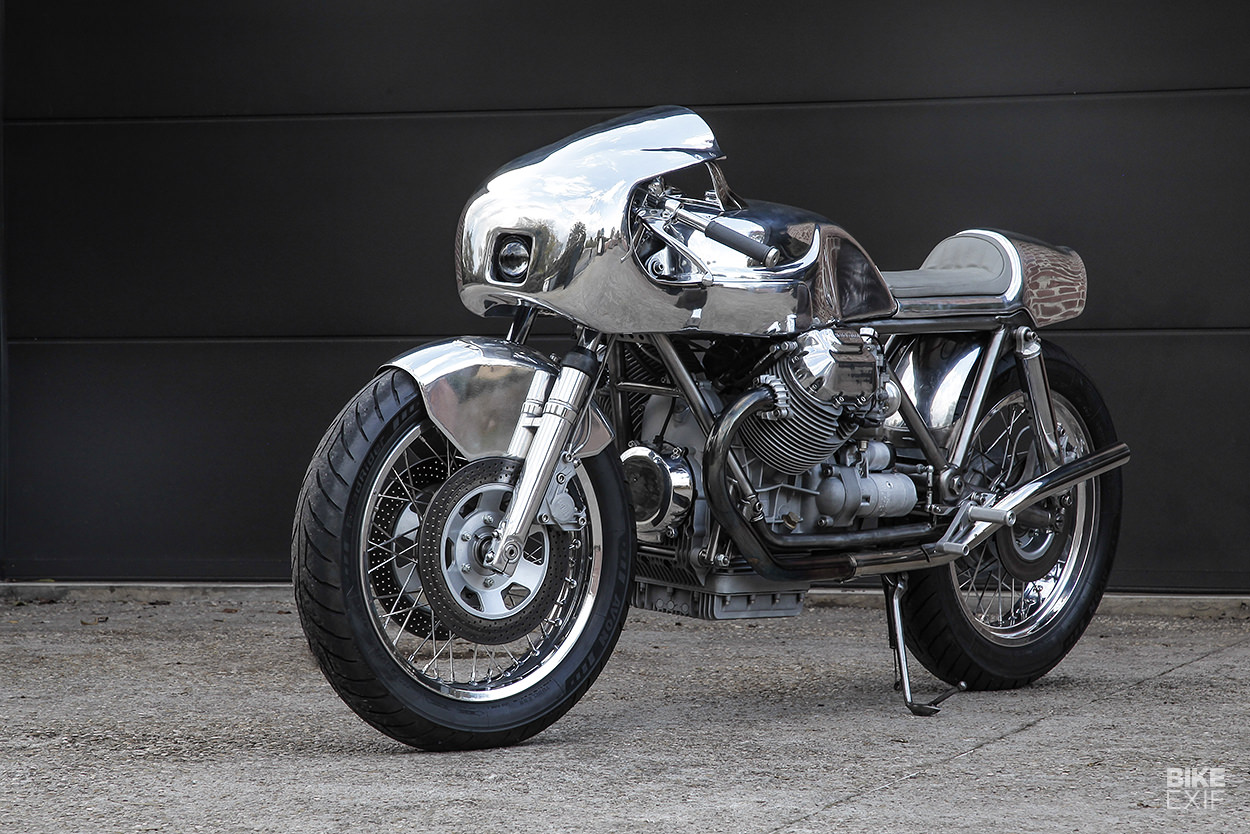 Moto Guzzi 1000SP cafe racer by Shiny Hammer
