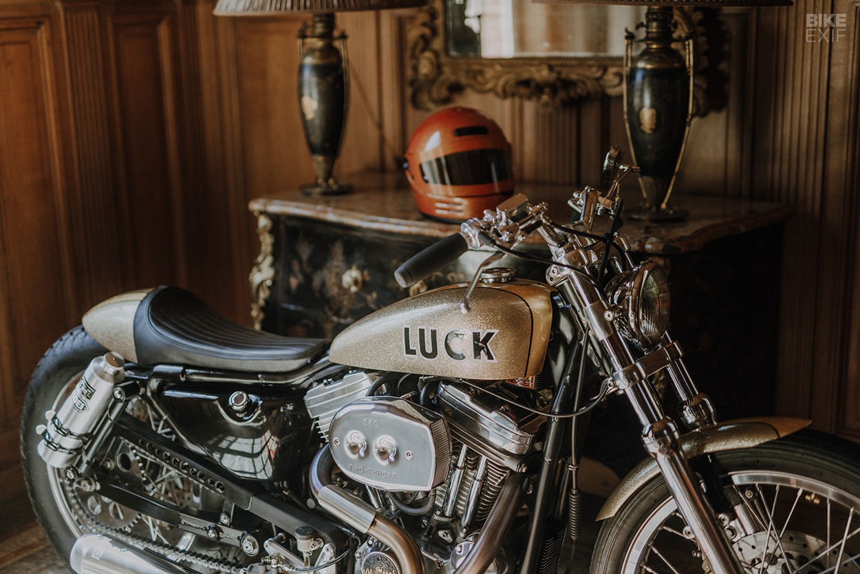 1994 Harley-Davidson Sportster custom by Lucky Cat Garage