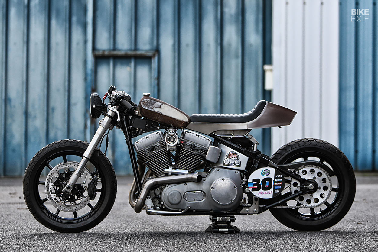 Harley-Davidson Softail sprint bike by BG-Garage Custom
