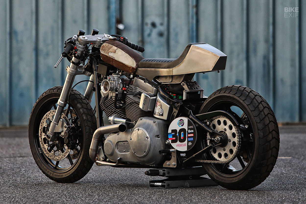 Harley-Davidson Softail sprint bike by BG-Garage Custom