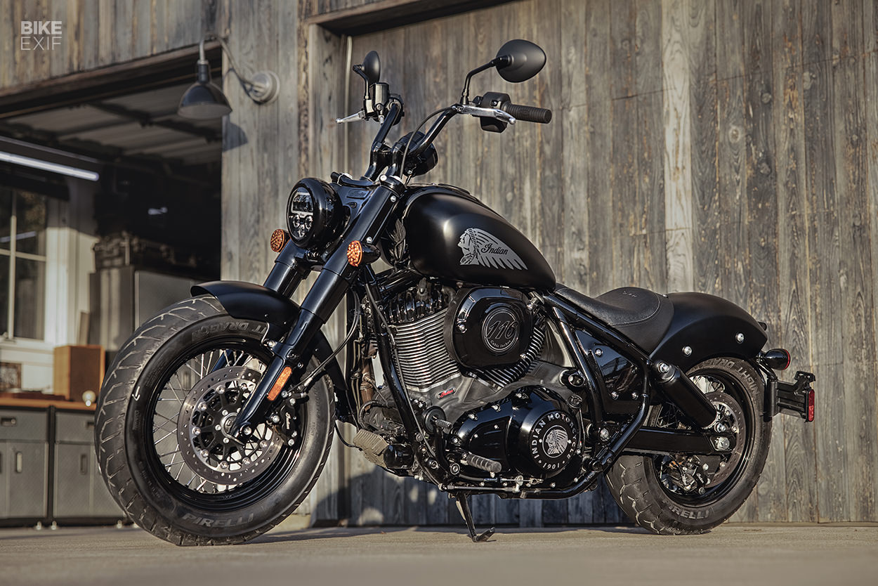 The new Indian Chief Bobber Dark Horse