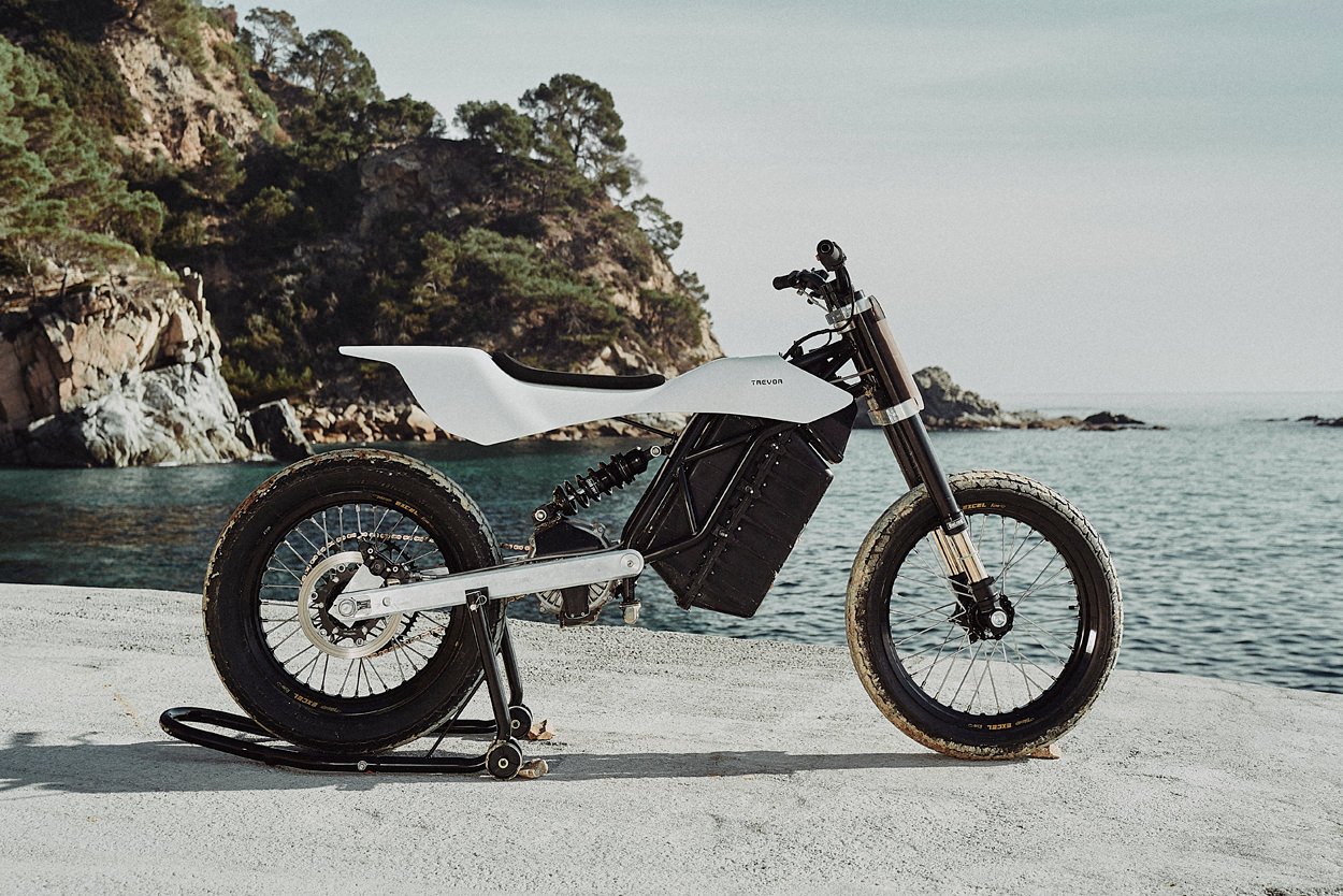 Trevor DTRe Stella electric motorcycle
