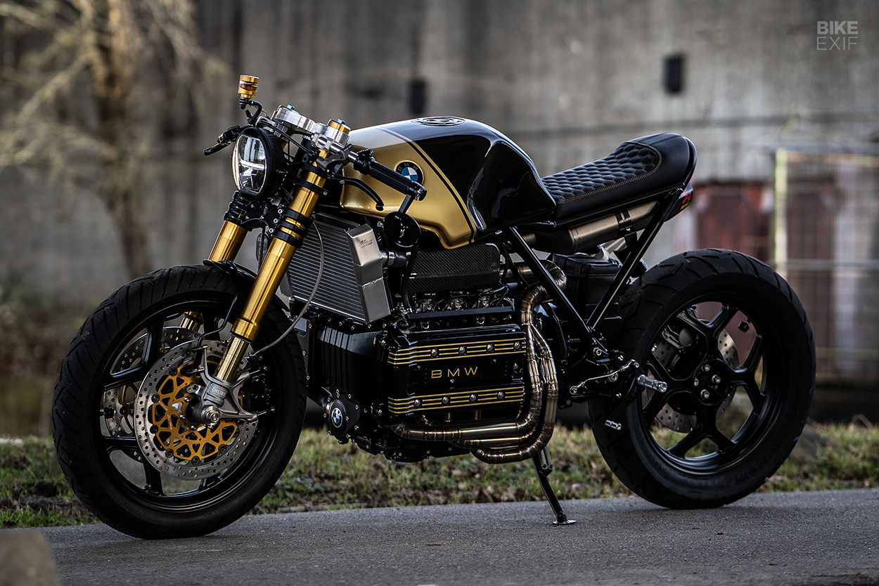 Mutant: A BMW K100 cafe racer by Ironwood