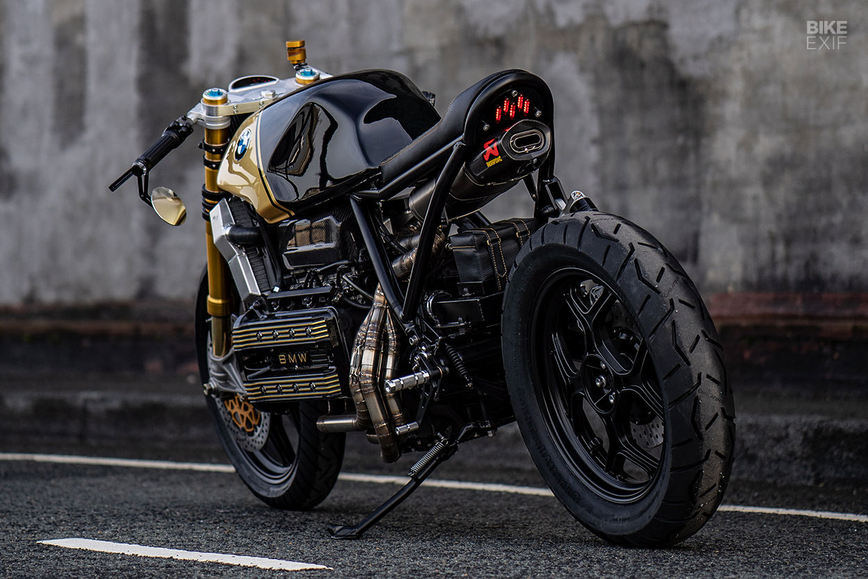 Mutant: A BMW K100 cafe racer by Ironwood