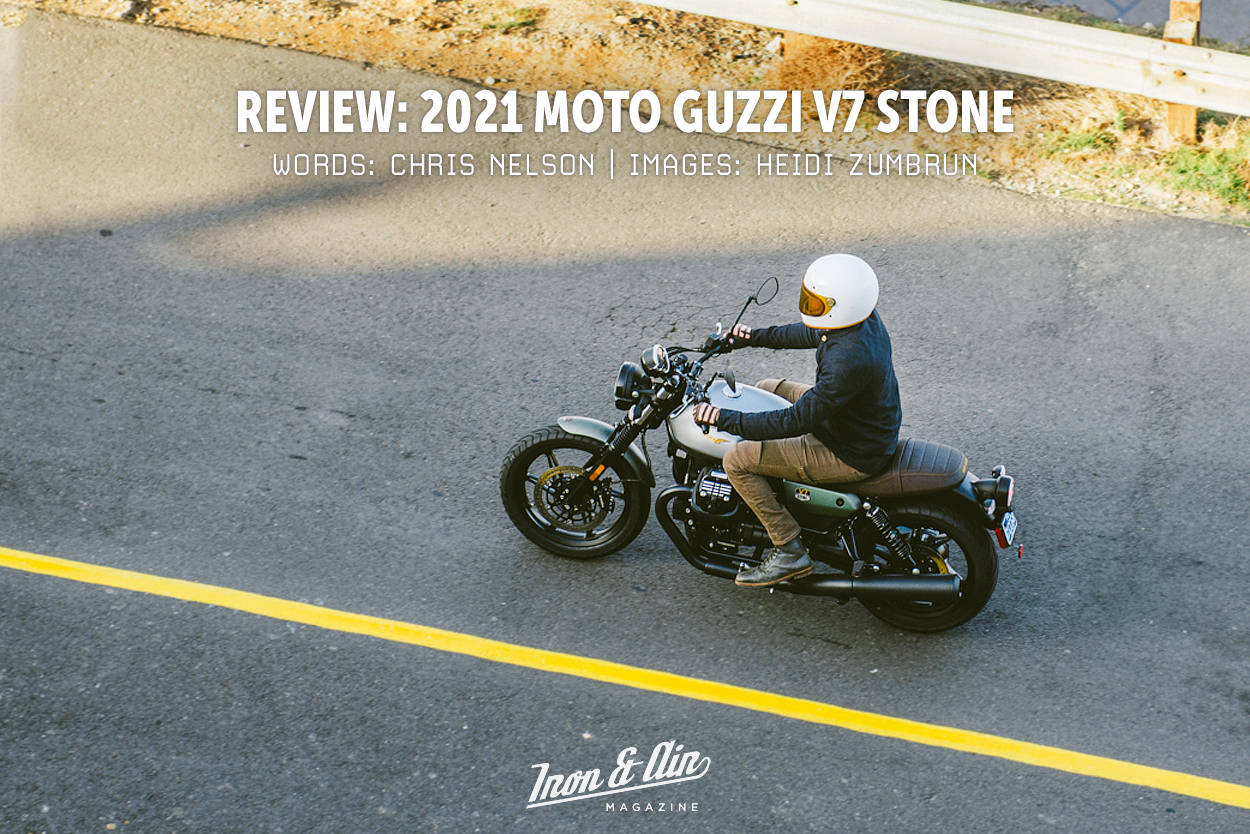 Análisis: Moto Guzzi V7 Stone 2021