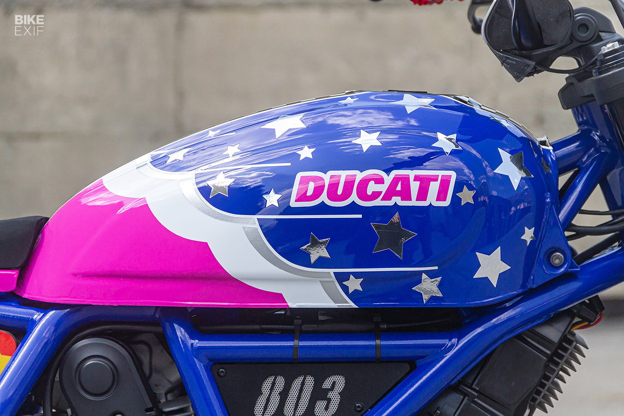 Ducati Scrambler flat tracker by Samy Garage and Greaser Garage