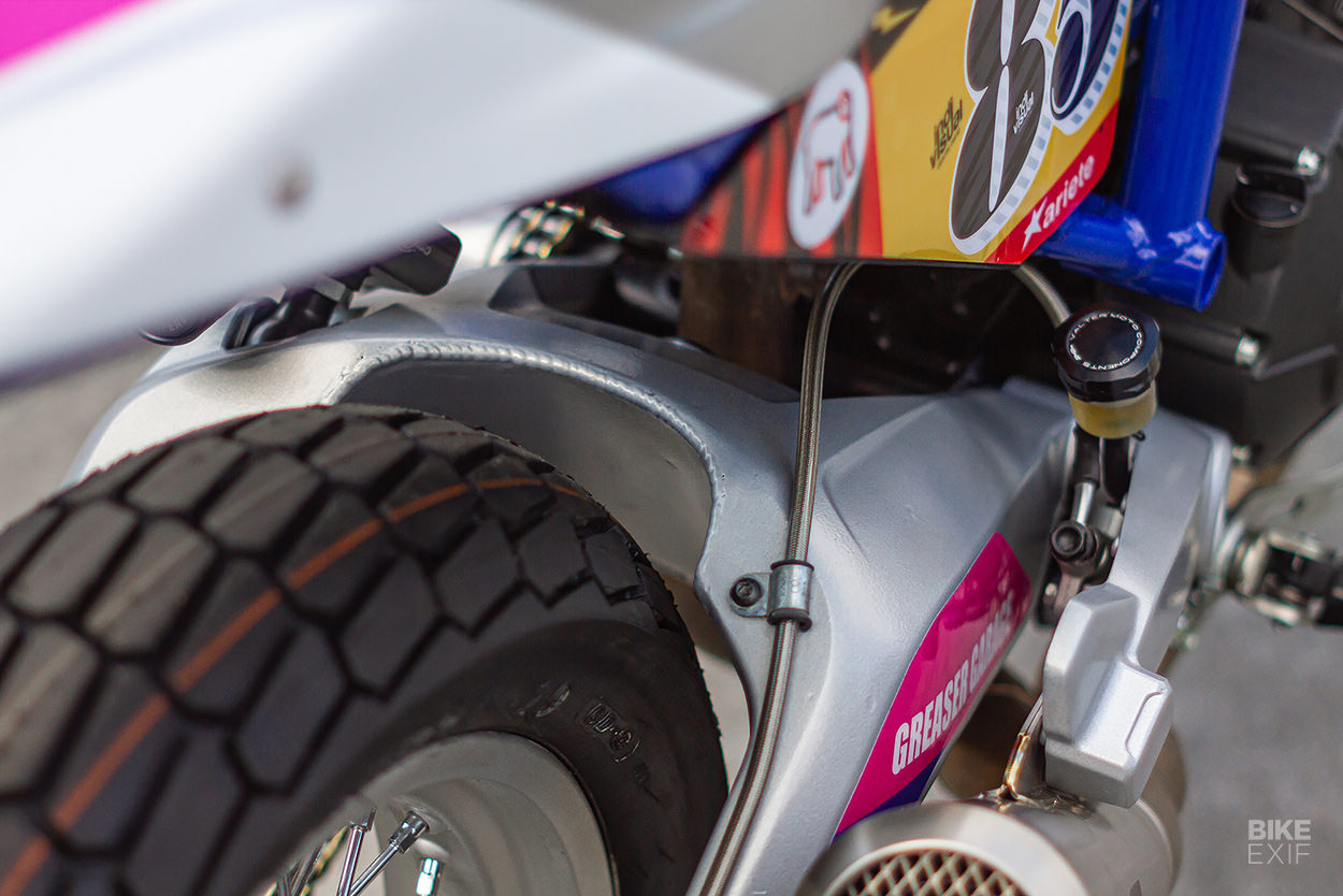 Ducati Scrambler flat tracker by Samy Garage and Greaser Garage