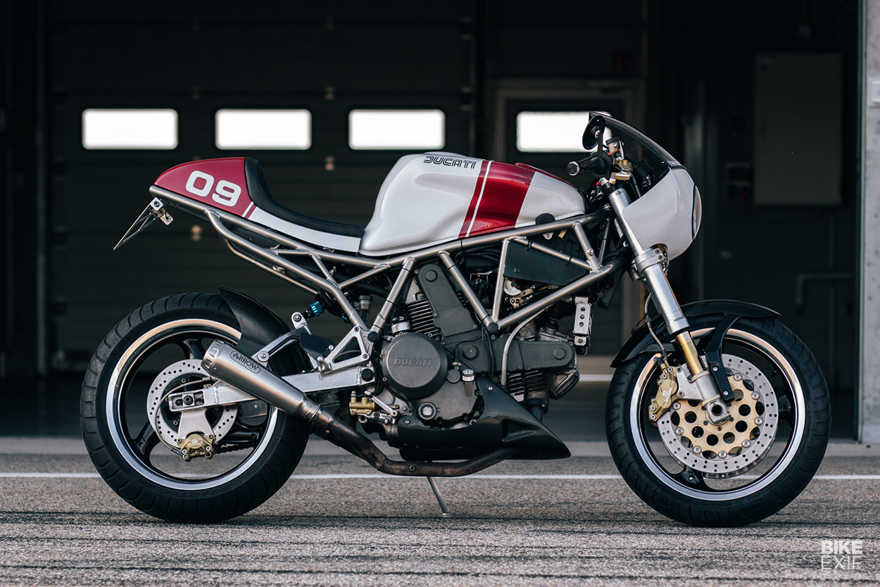 Ducati 750 Supersport cafe racer by Kaspeed