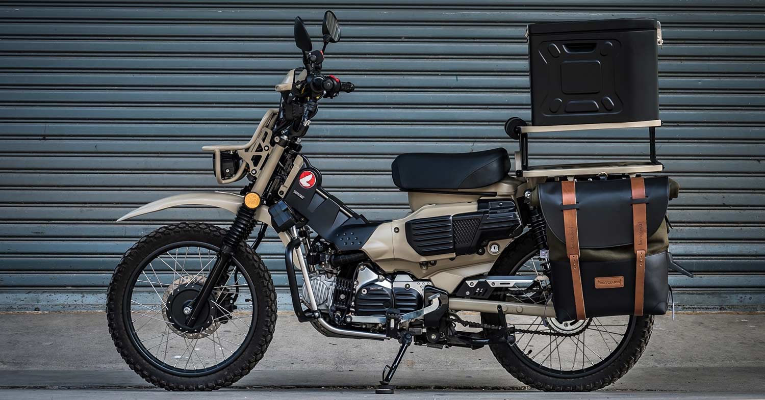 Smol wonder: A Honda CT125 inspired by Mad Max | Bike EXIF