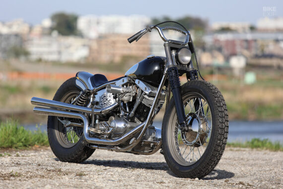 Hidemo Style: A 1970s Shovelhead from one of Japan's best | Bike EXIF