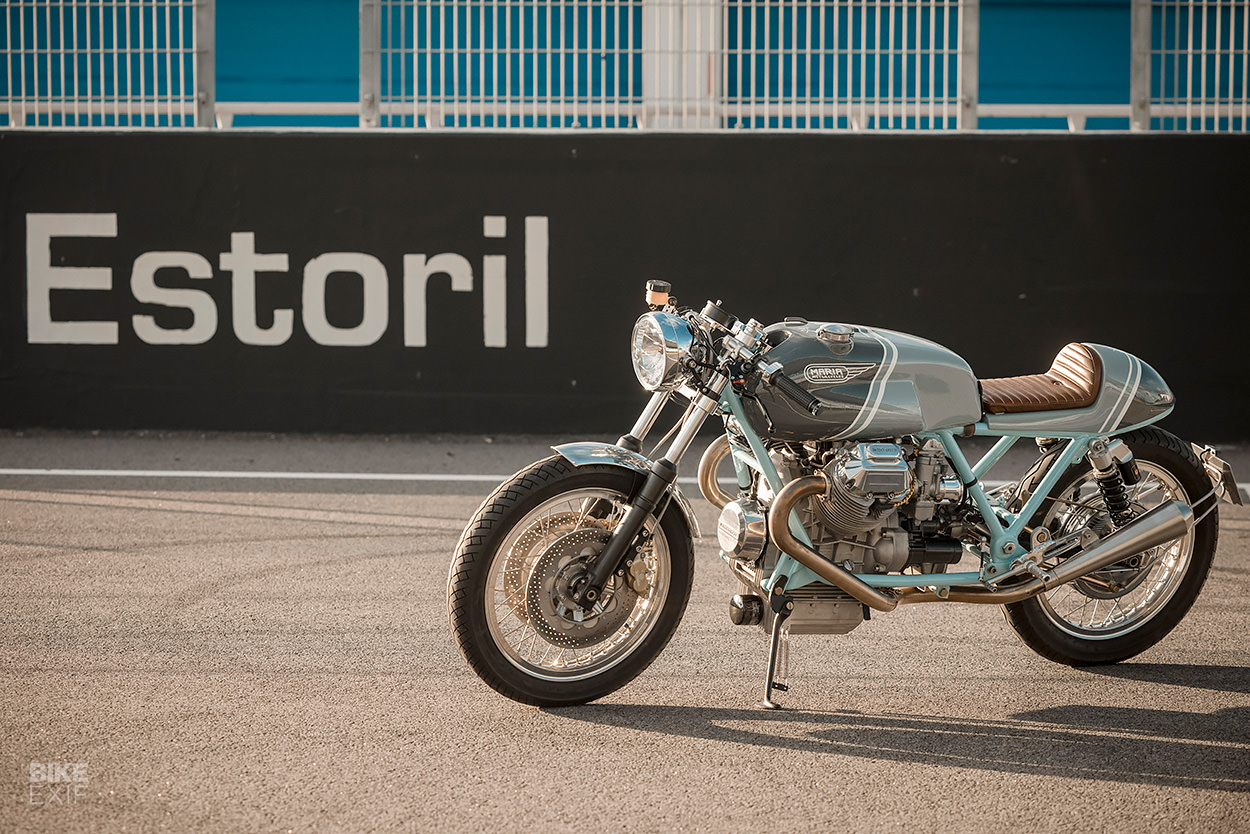 Custom Moto Guzzi Le Mans cafe racer by Maria Motorcycles