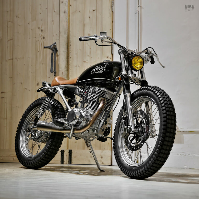 Fine Wolf: A suave SYM 150 commuter from 2LOUD | Bike EXIF
