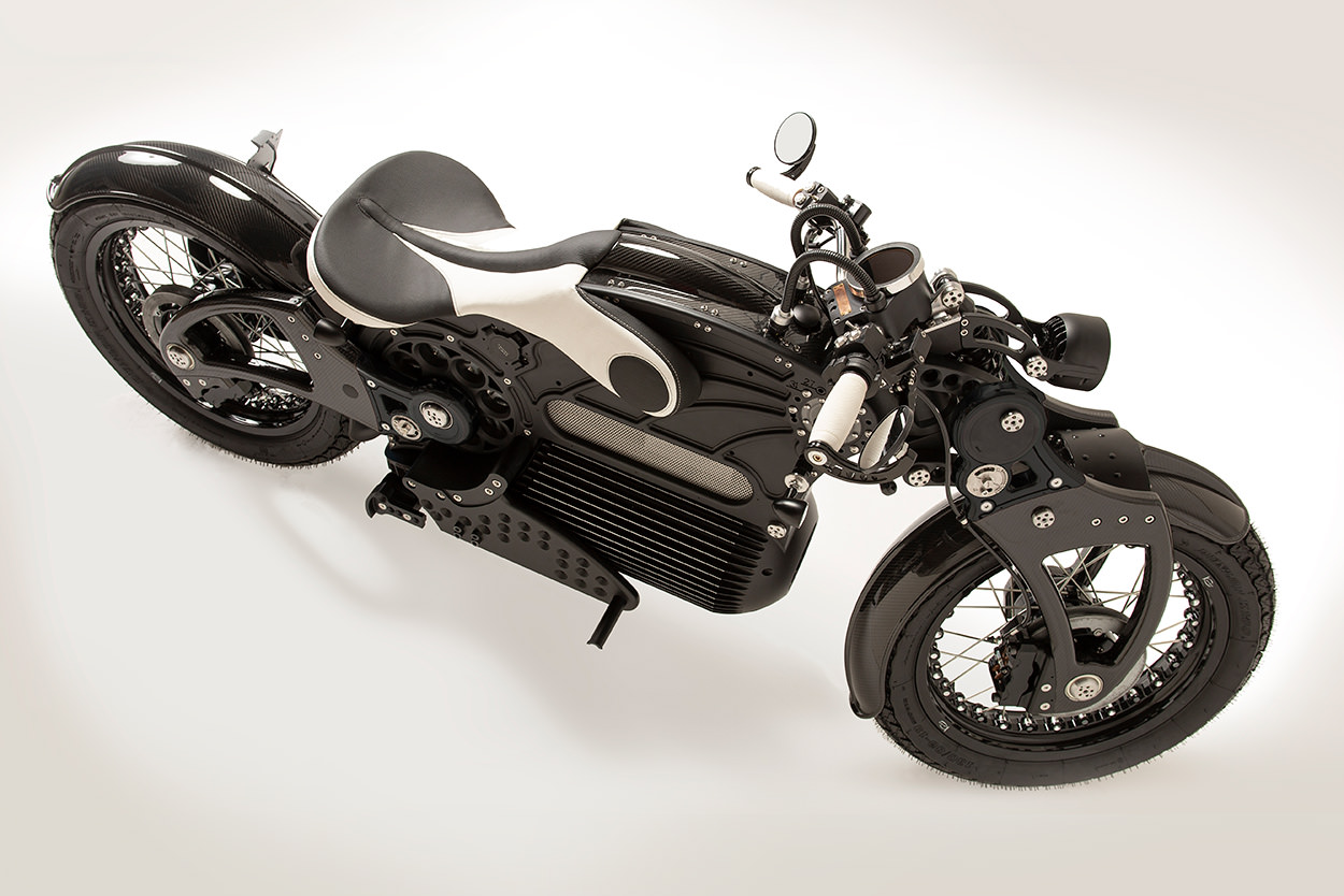 Curtiss One electric motorcycle