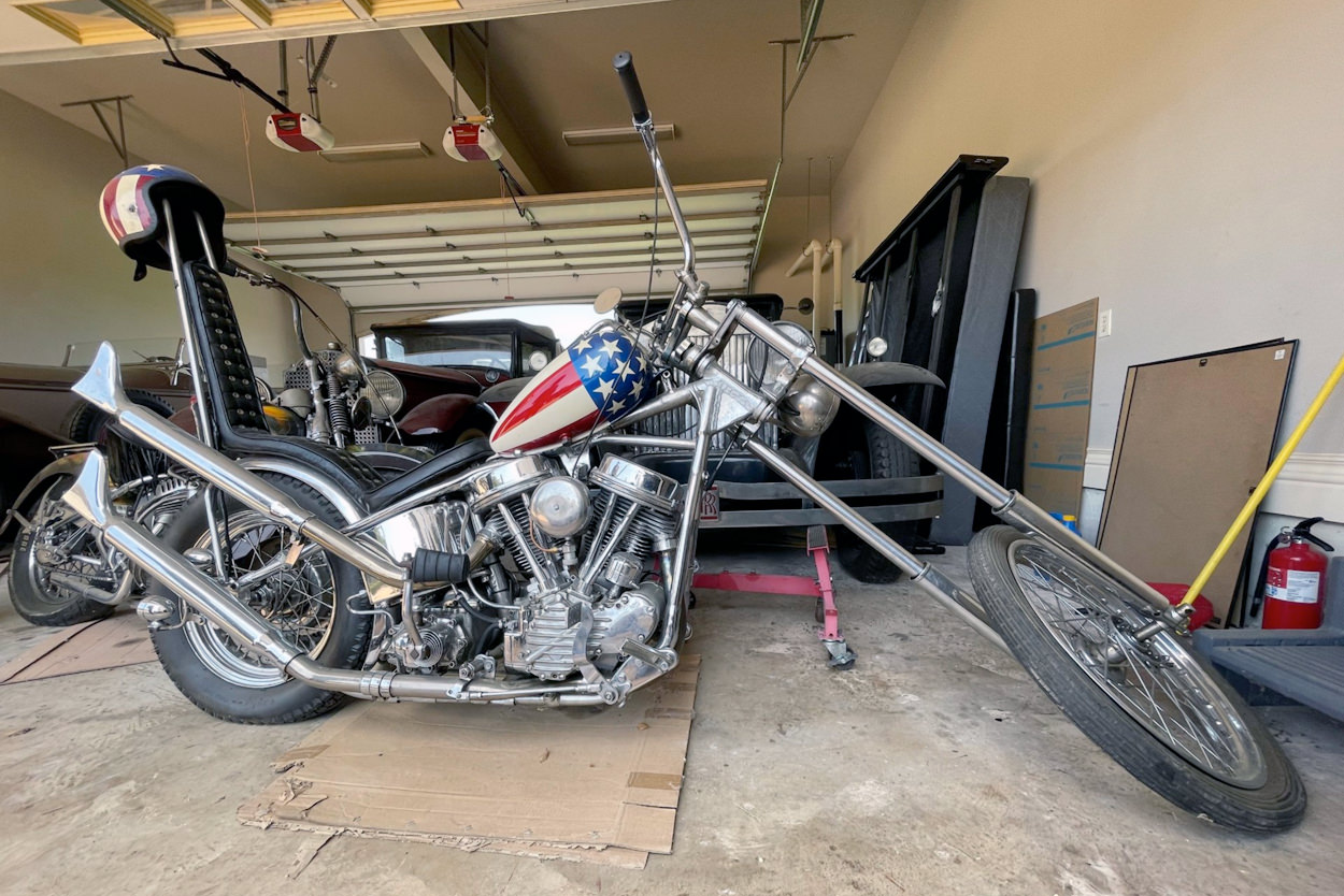 Up for auction: The Captain America motorcycle