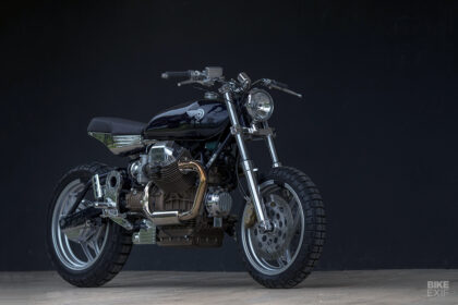 Moto Guzzi 1100 Sport street tracker by Foundry Motorcycle