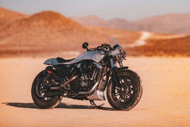 Win a custom Harley Sportster in the Waves For Water giveaway