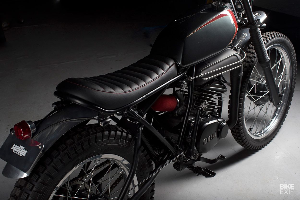 Yamaha DT175 restomod by Sabotage Motorcycles