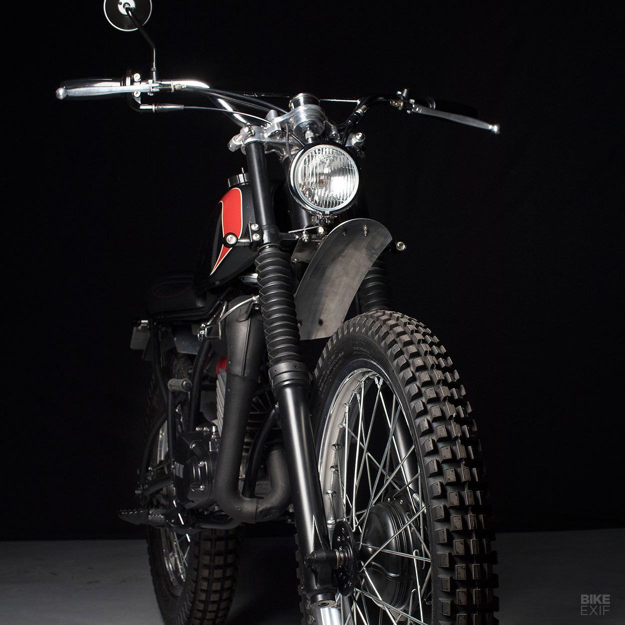 Yamaha DT175 restomod by Sabotage Motorcycles