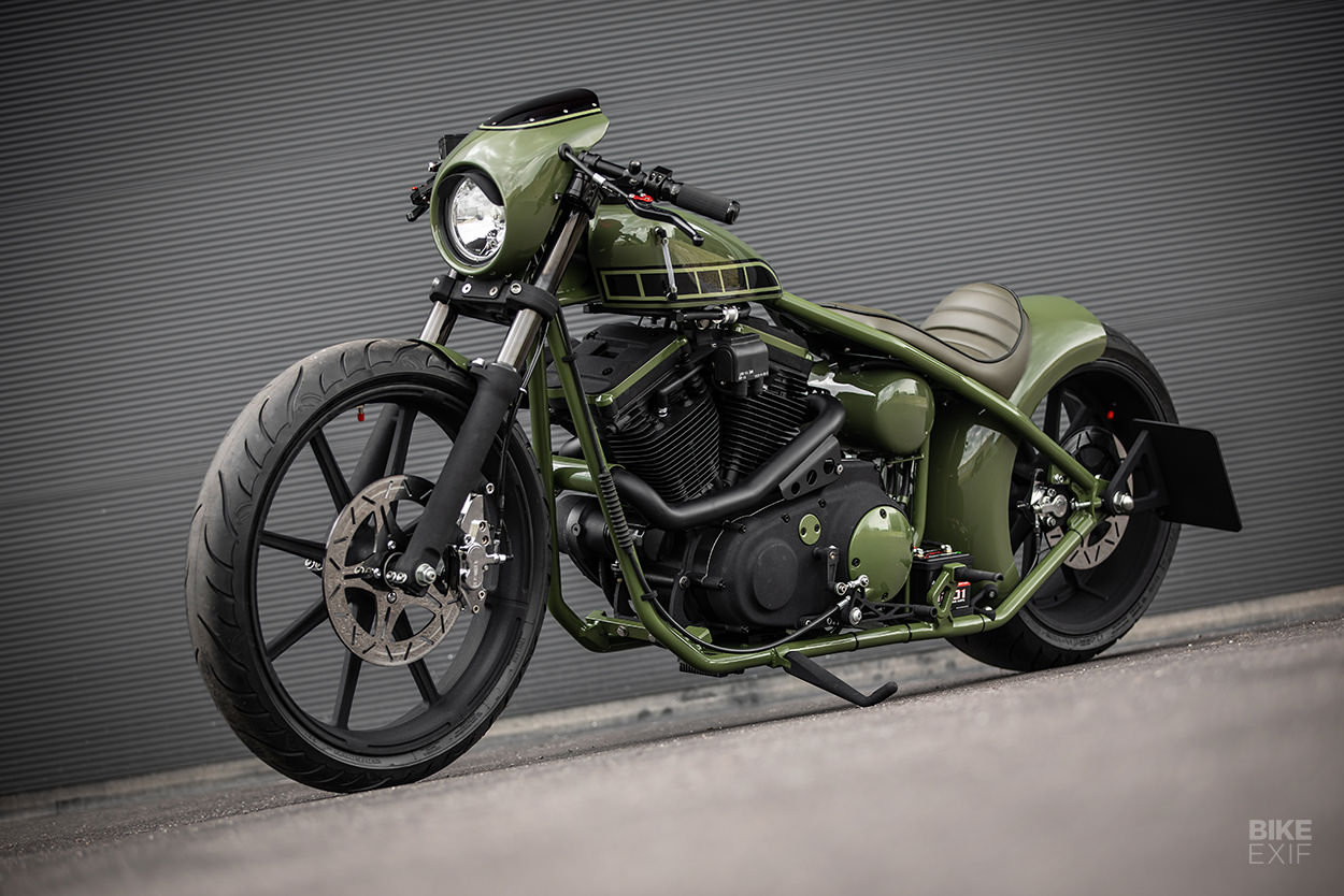Custom Buell Cyclone hardtail by MB Cycles