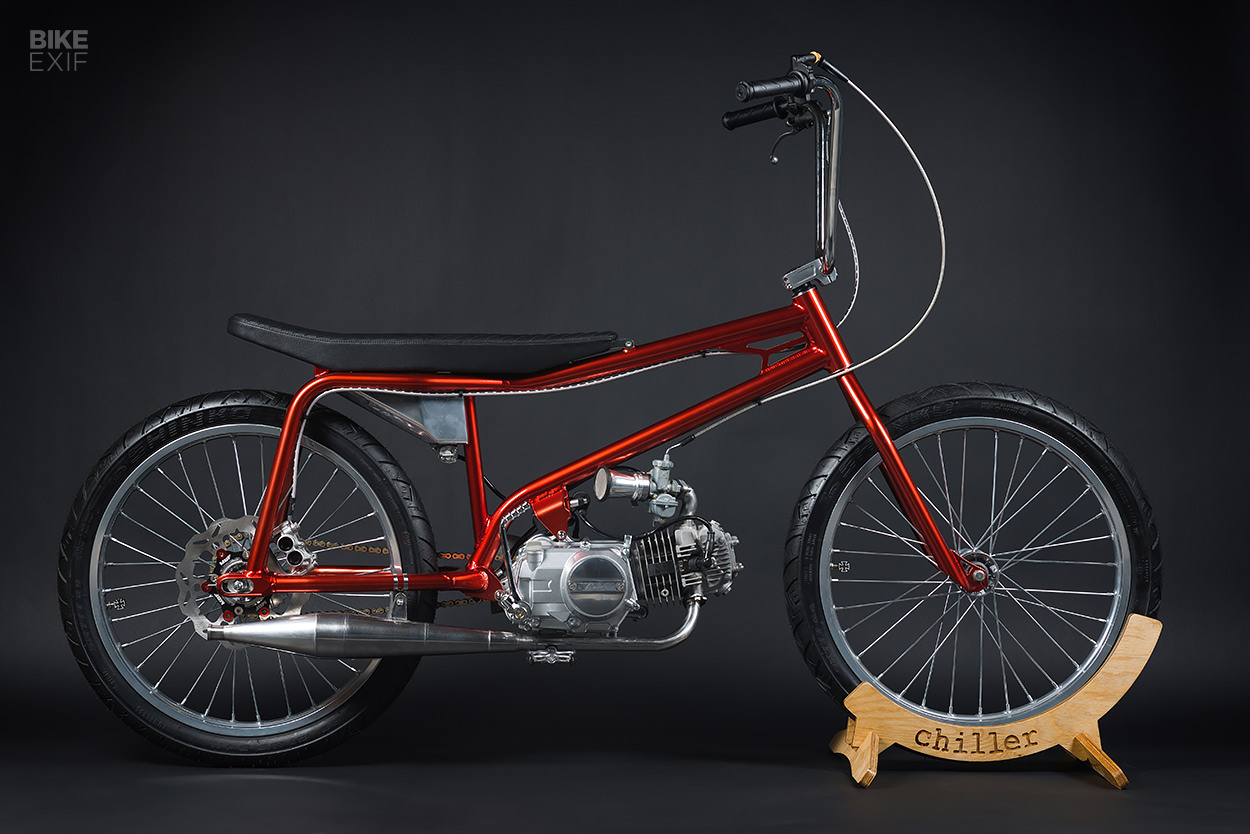 Custom BMX moped by Blackmarket Project