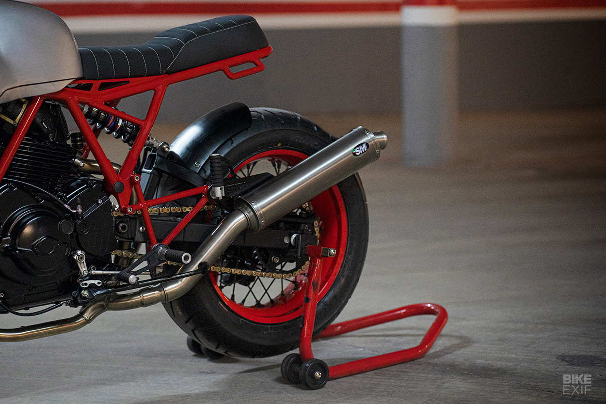 Custom Ducati 750 SS cafe racer by Bolt Motor Co.