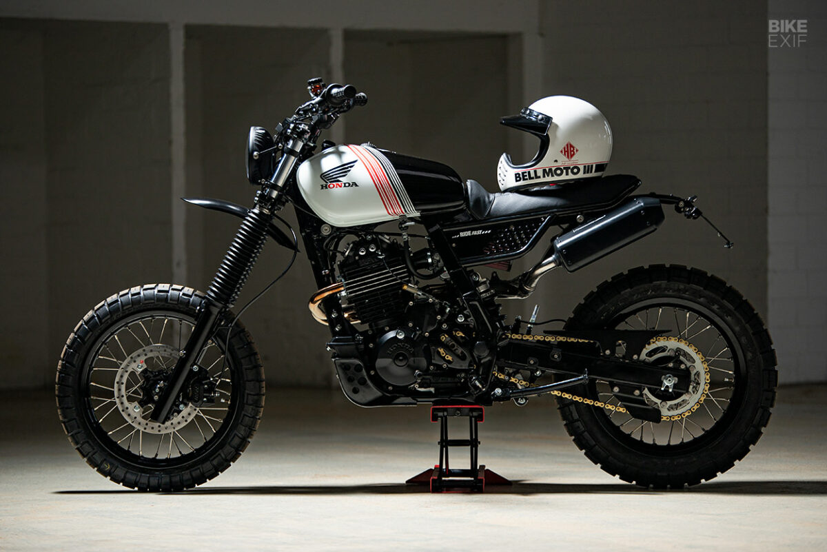 The Sequel Another Honda Dominator from HBCustom Bike EXIF