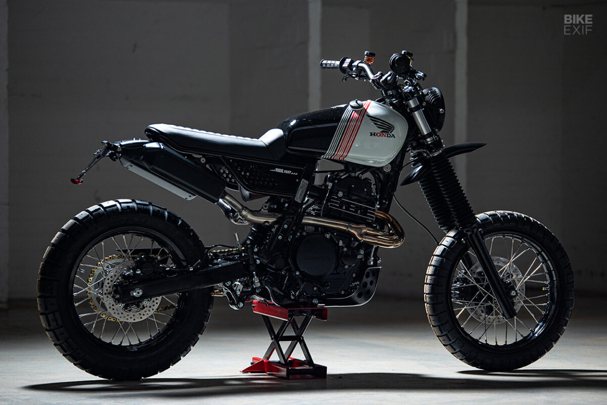 The Sequel Another Honda Dominator from HBCustom Bike EXIF