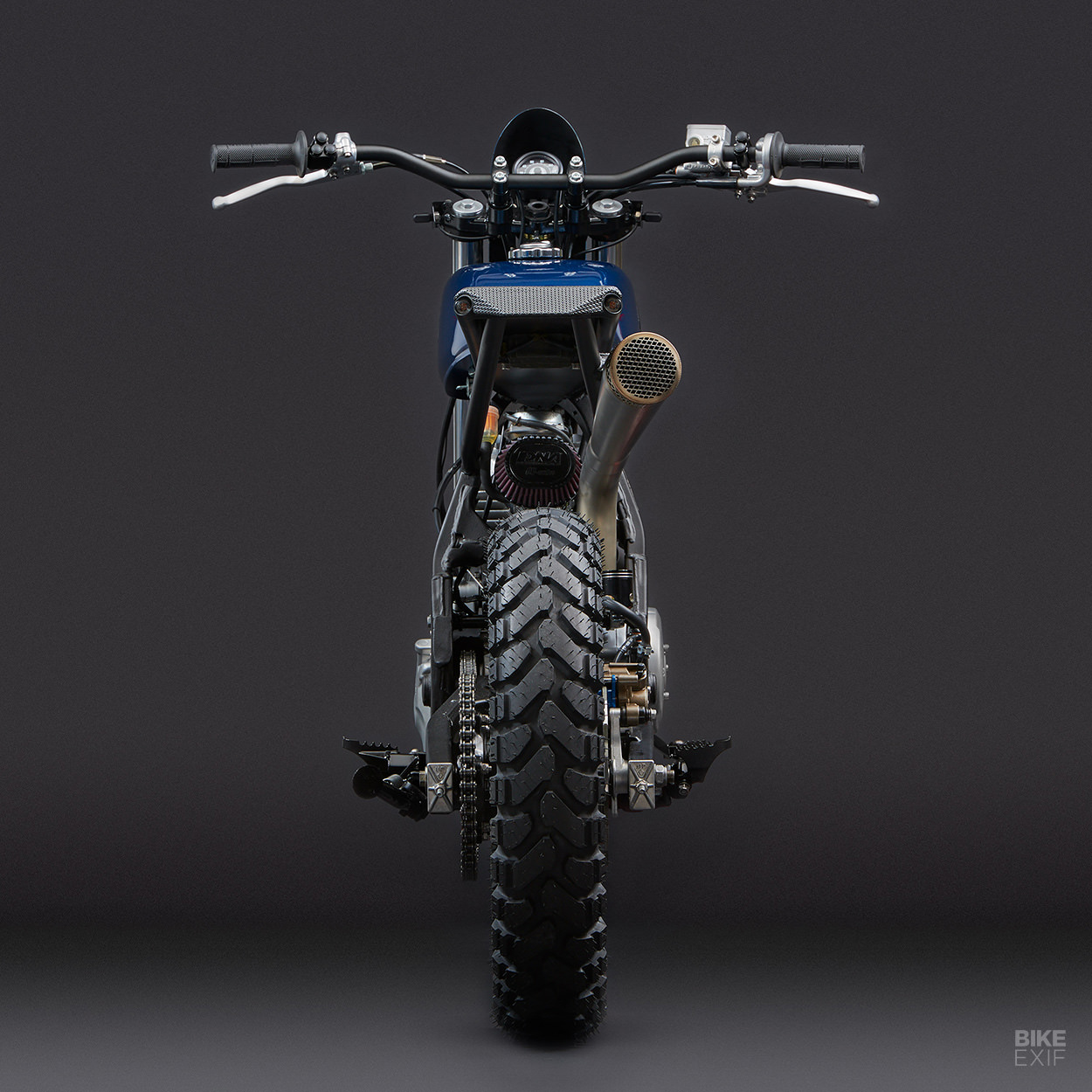 Honda NX650 Dominator scrambler by Earth Motorcycles