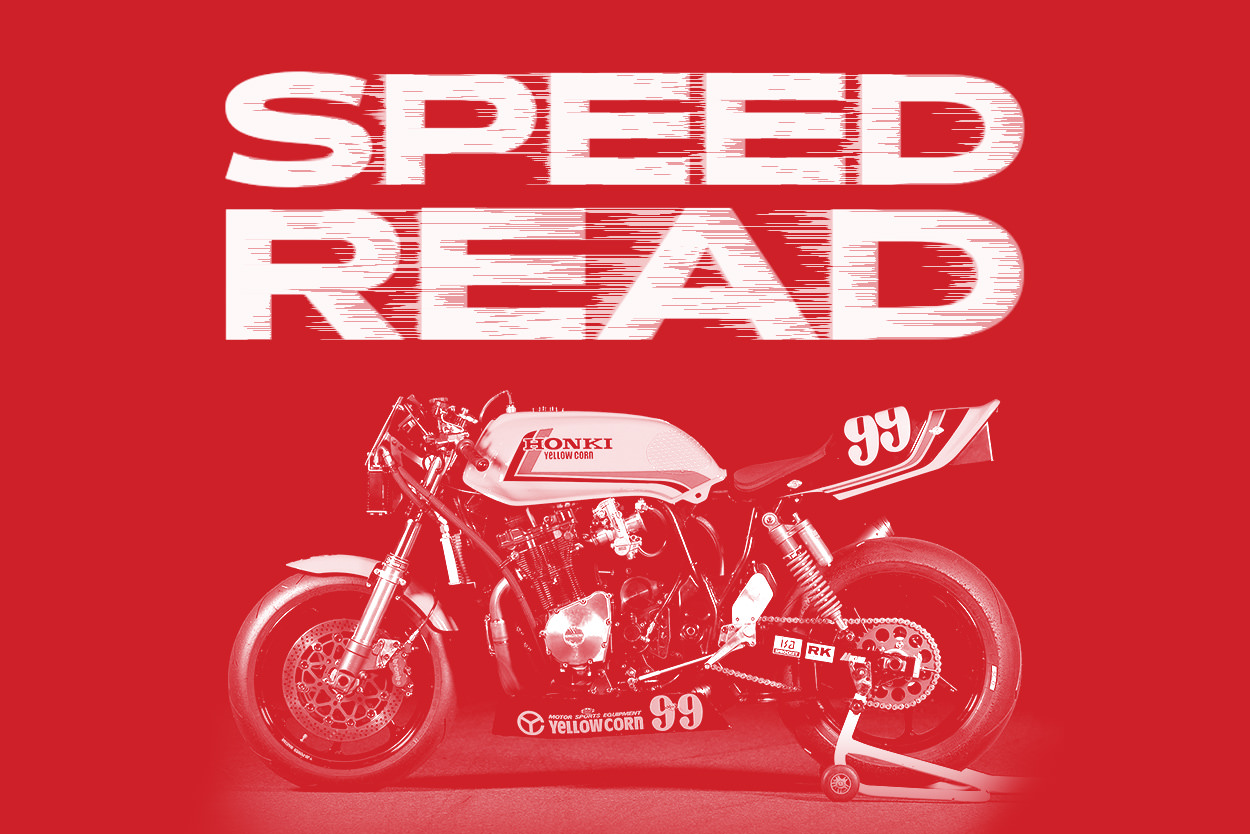 The latest motorcycle news, custom bikes and gear