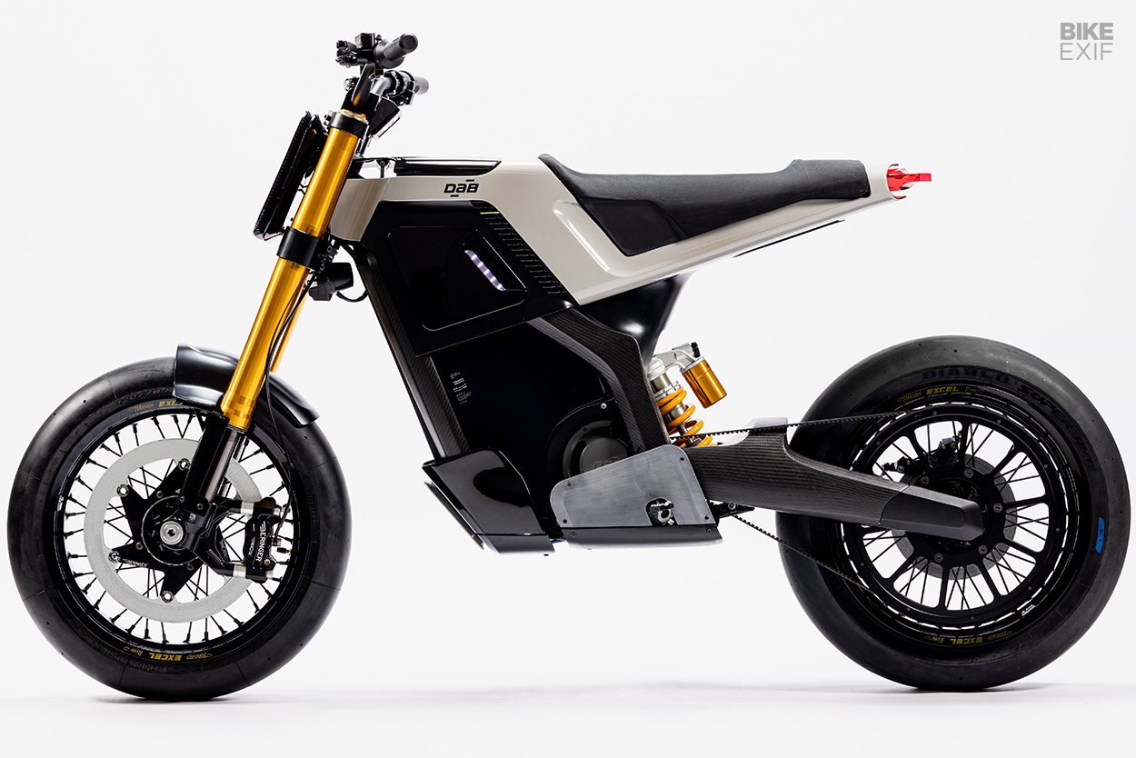 The DAB Motors Concept-E electric motorcycle