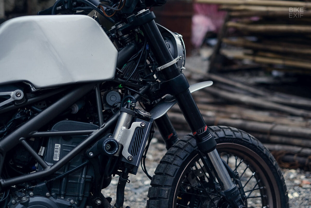 Mumbai Modified A Ktm 390 Duke Scrambler From India Bike Exif