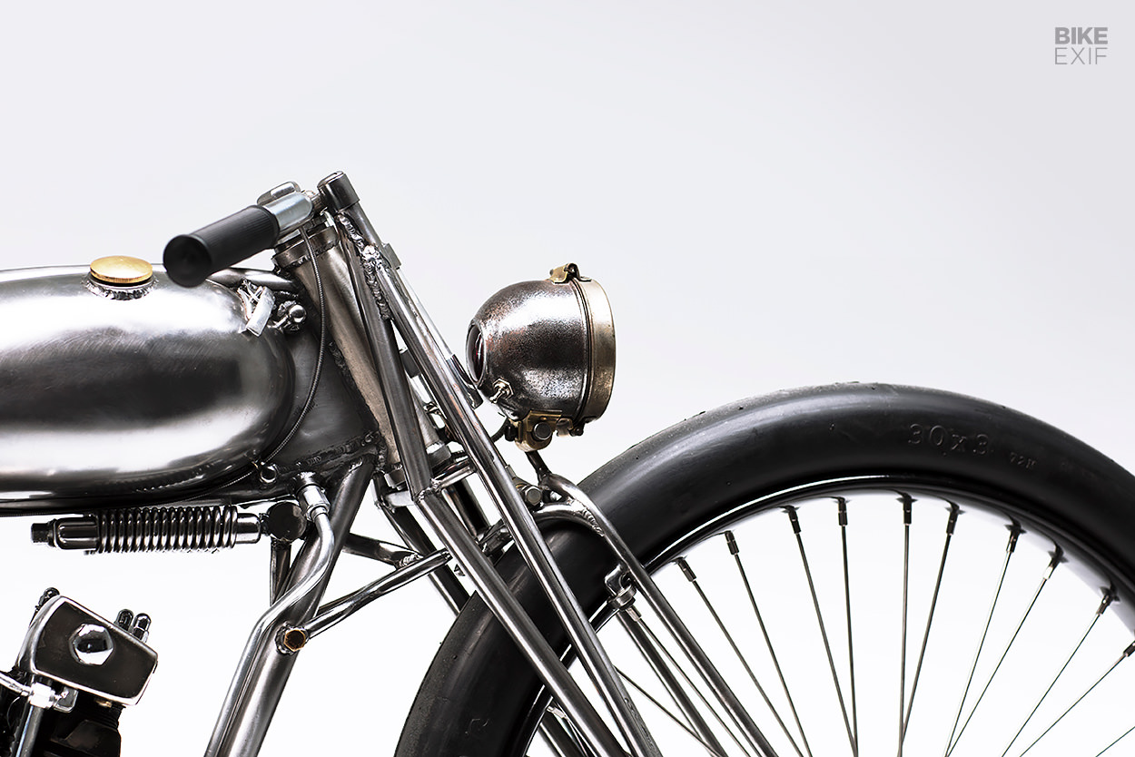 Custom Harley-Davidson Ironhead Sportster by Max Hazan