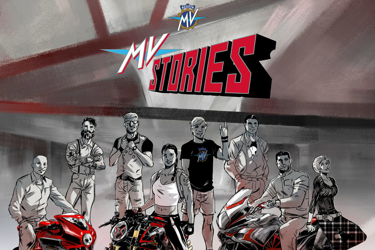 MV Stories: The MV Agusta comic strip
