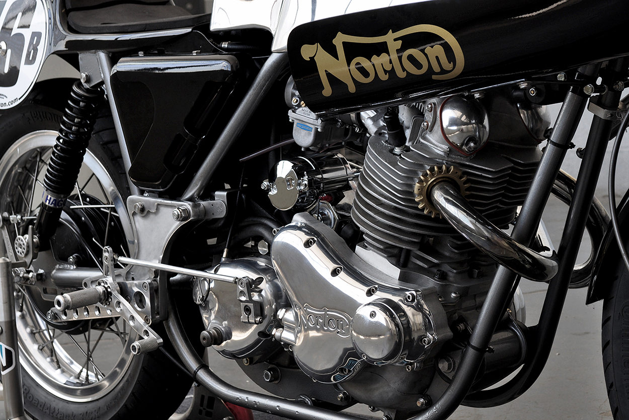 Norton Commando ‘S’ Roadster racer by NYC Norton