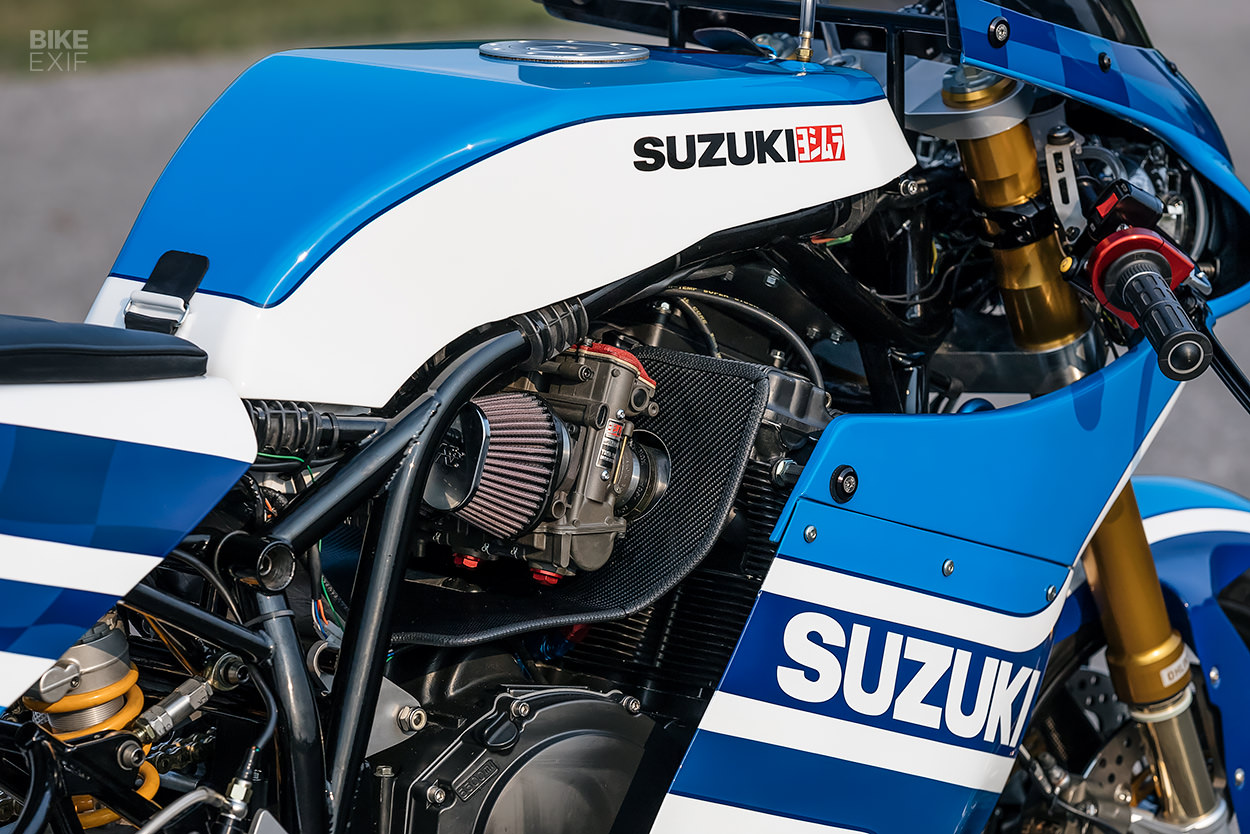 Bandit-powered Suzuki XR69 tribute by dB Customs
