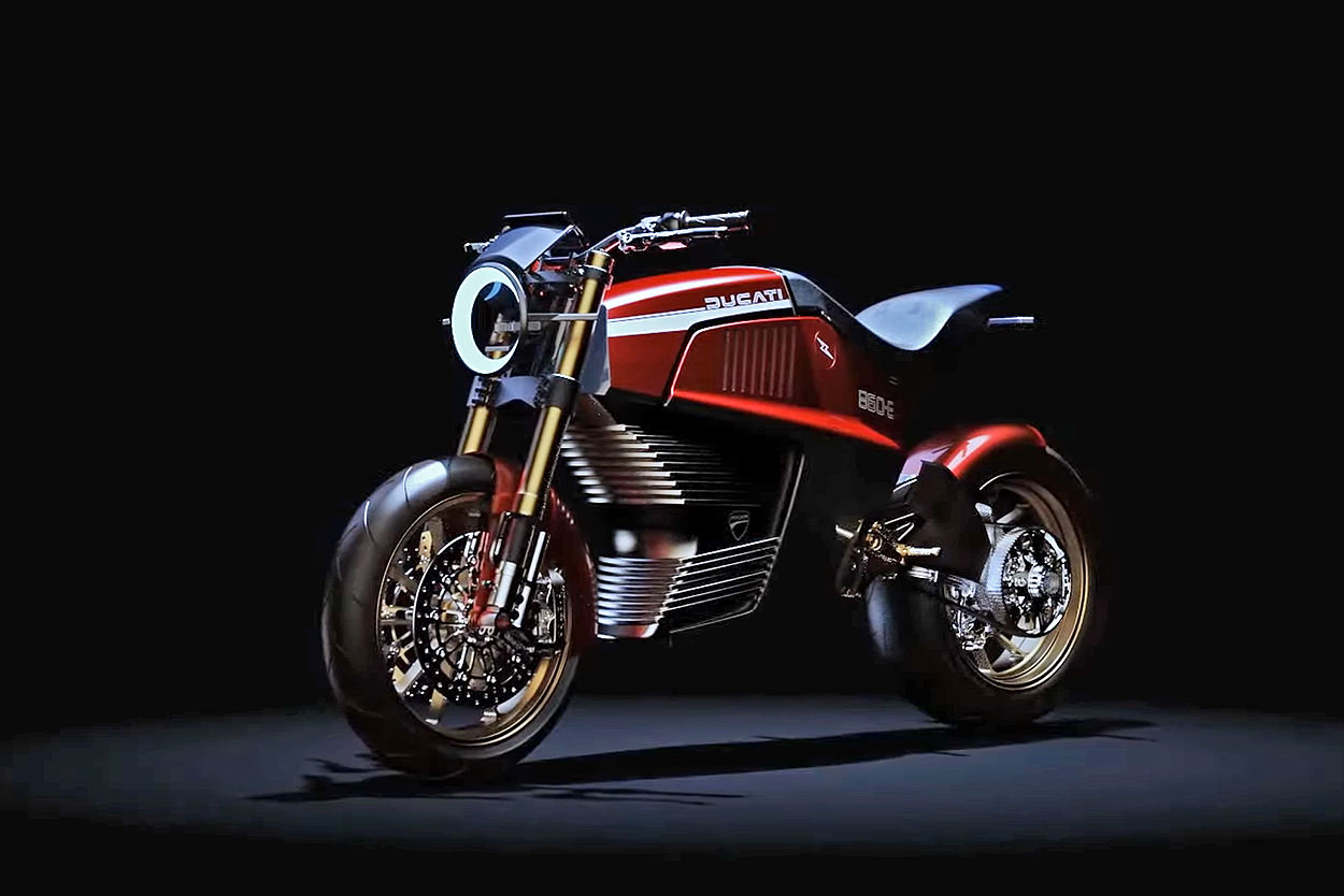 Ducati 860-E concept by Italdesign