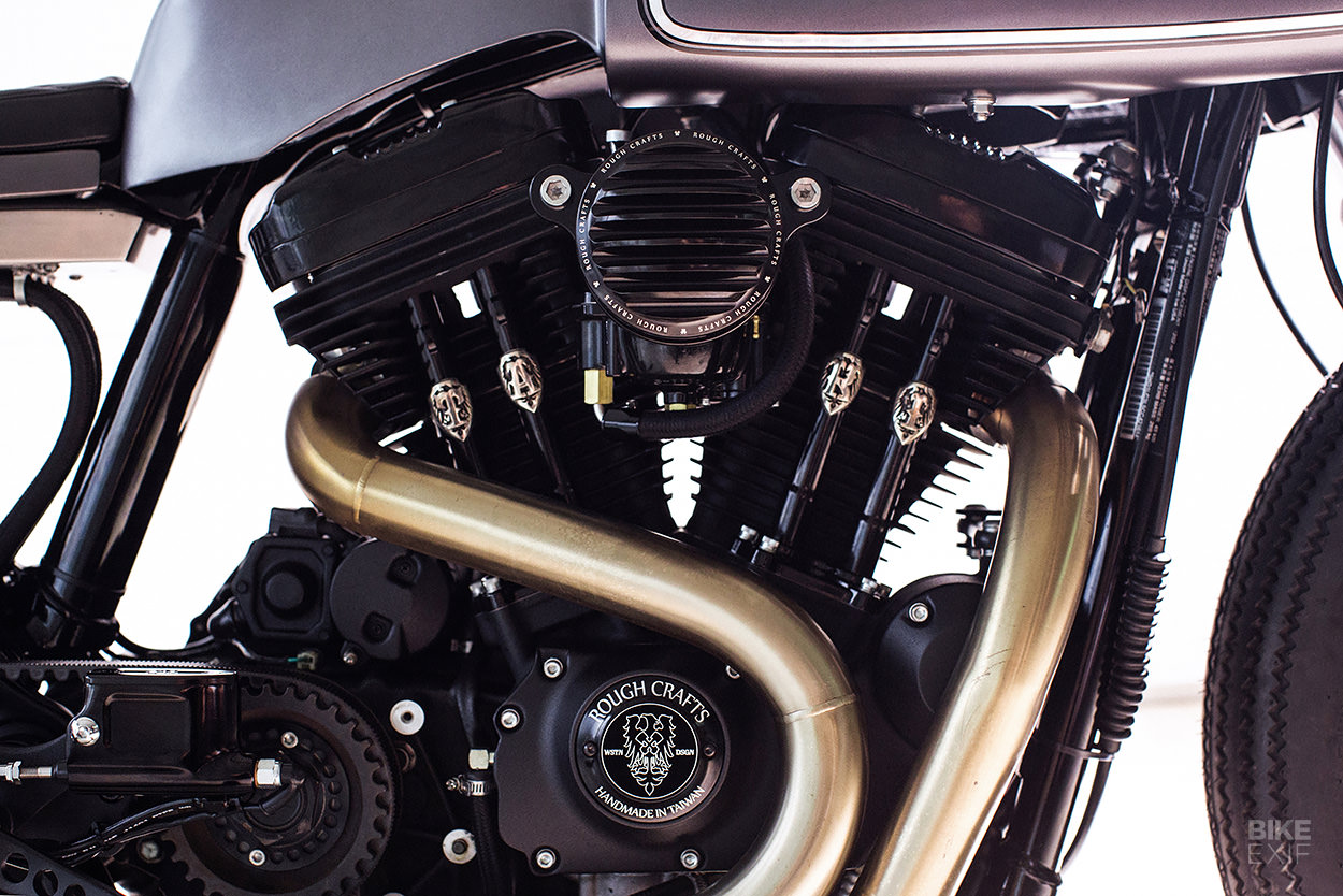 Harley-Davidson Sportster cafe racer by Rough Crafts